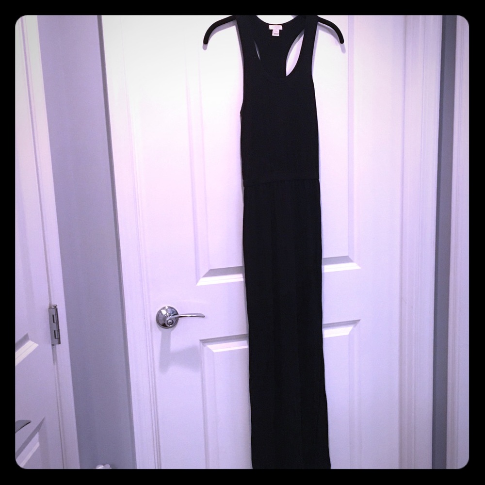 J. Crew Racerback Maxi Dress